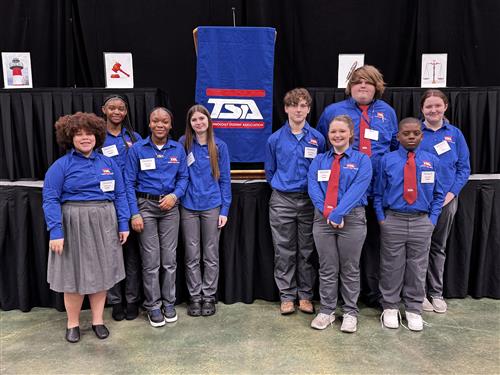 The 2024-2025 Technology Student Association of Yazoo County Middle School